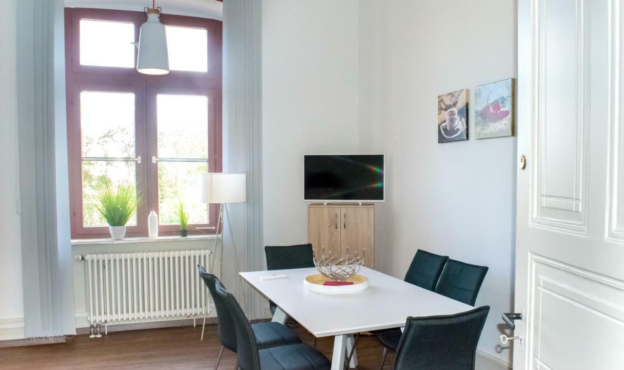 Wohnung In Top-Lage - Direkt Am Bahnhof 巴特温普芬 外观 照片